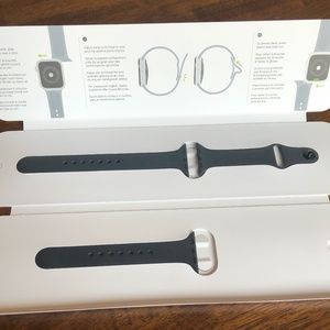 Apple Watch Silicone Band - Black 40mm